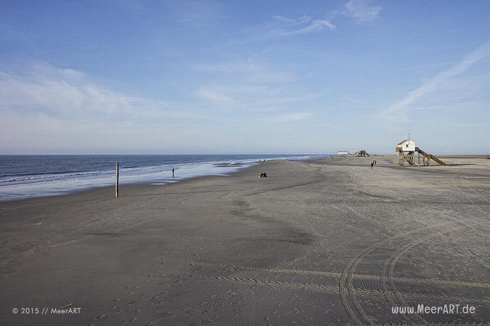 Impressionen von einem fantastischen Frühlingstag an der Nordsee in St. Peter-Ording // Foto: MeerART