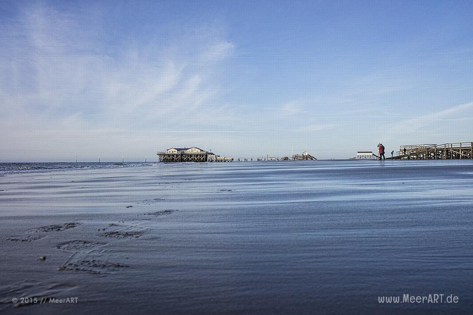 Impressionen von einem fantastischen Frühlingstag an der Nordsee in St. Peter-Ording // Foto: MeerART