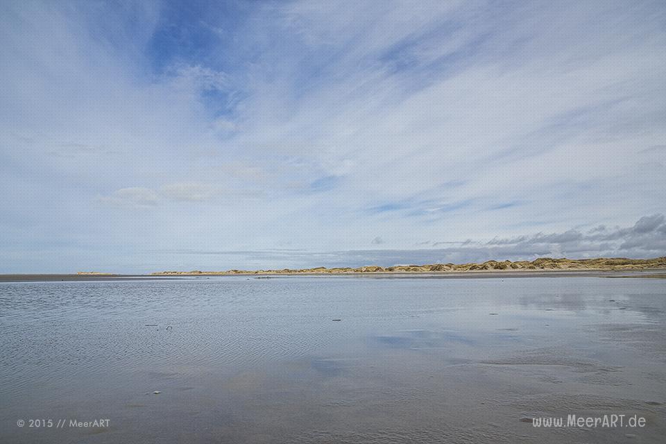 Impressionen vom schier endlos erscheinenden Kniepsand auf Amrum // Foto: MeerART