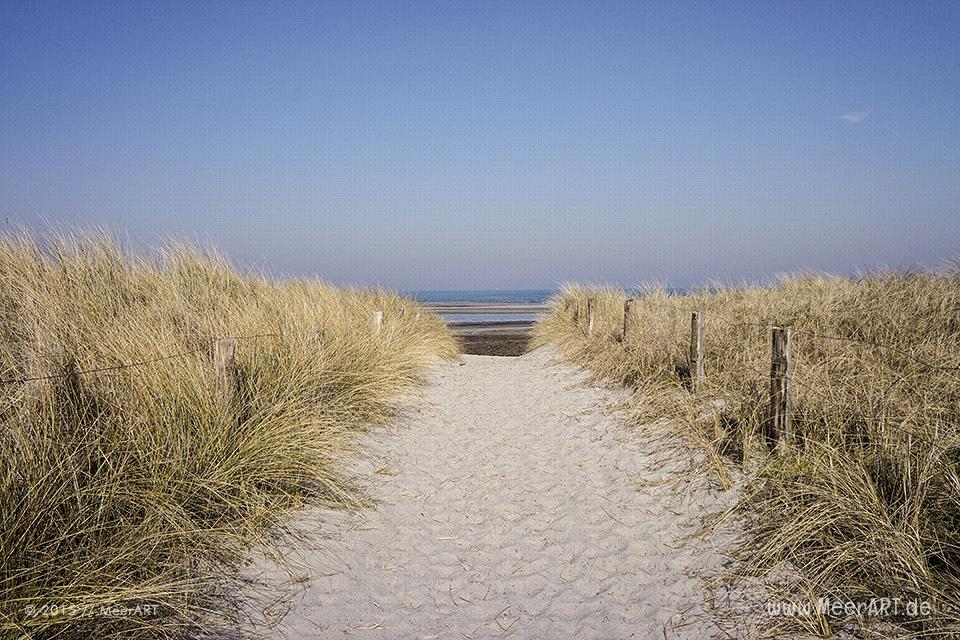 Ein wunderschöner Frühlingstag auf der Ostseeinsel Fehmarn beim Naturschutzgebiet „Grüner Brink“ // Foto: MeerART
