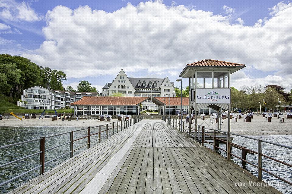Impressionen vom Besuch im Strandhotel Glücksburg am 25.05.2015 // Foto: MeerART