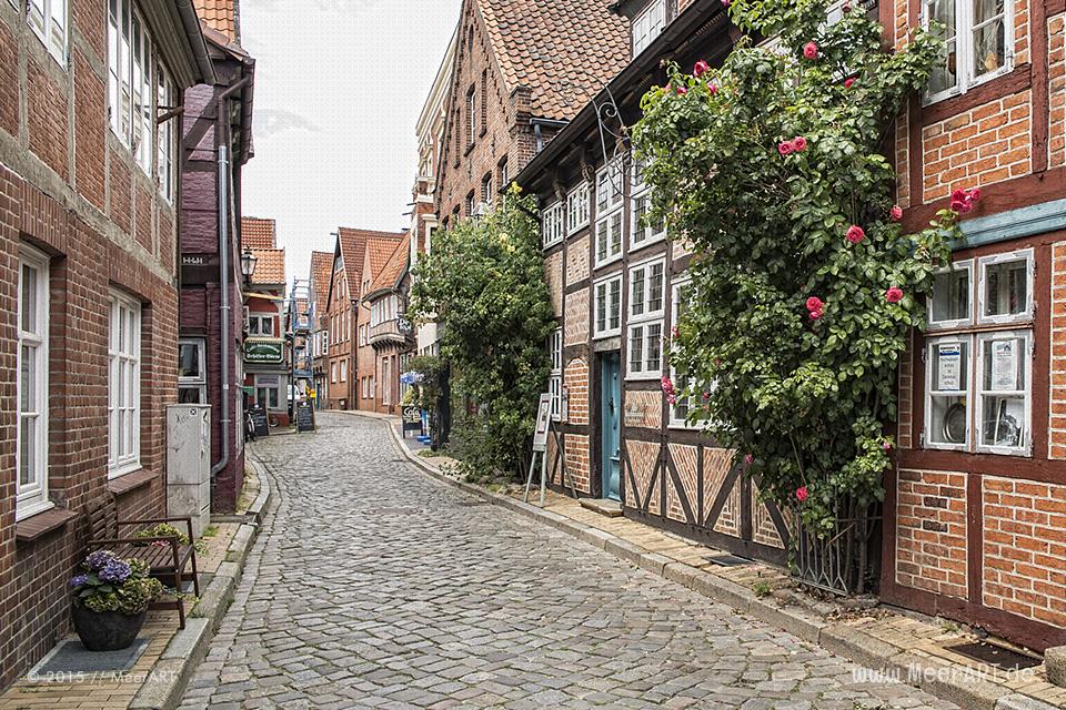 Impressionen aus der idyllischen Altstadt von Lauenburg // Foto: MeerART