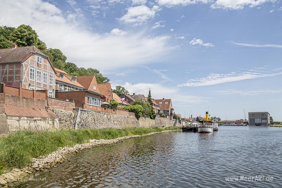 Impressionen aus der idyllischen Altstadt von Lauenburg // Foto: MeerART