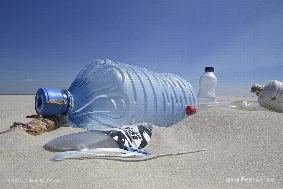 Strandgut aus Plastik