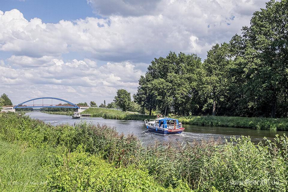 Impressionen vom Elbe-Lübeck-Kanal in Lanze // Foto: MeerART