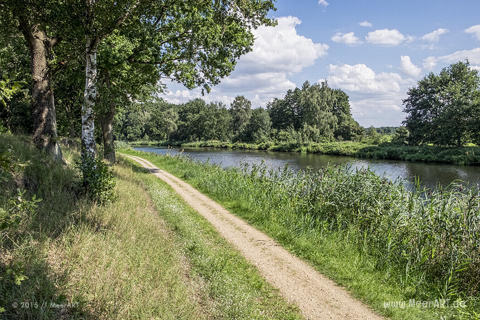 Impressionen vom Elbe-Lübeck-Kanal in Lanze // Foto: MeerART