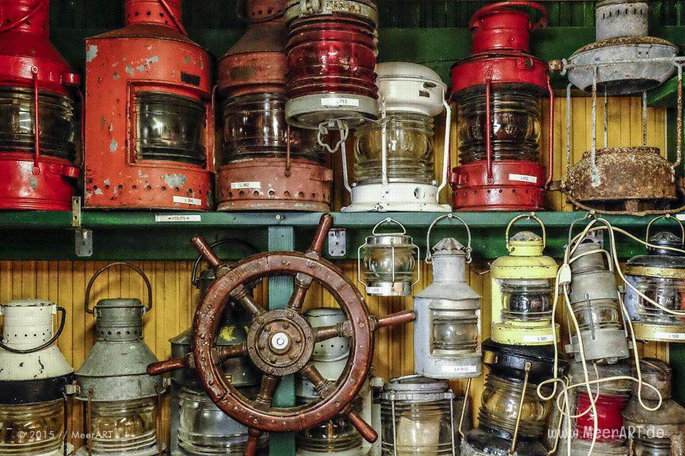 Objekte aus der "Maritimen Sammlung" von Harald Krabbe in Kaltenhof auf der Insel Poel // Foto: MeerART