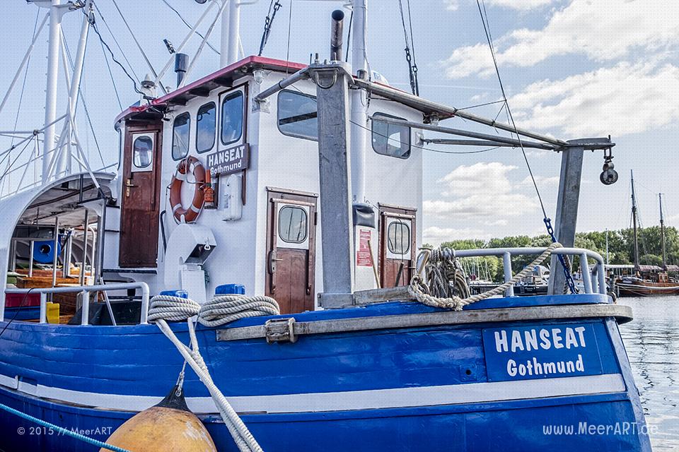 Impressionen vom alten Fischereihafen aus dem Ostseeheilbad Travemünde in der Lübecker Bucht // Foto: MeerART