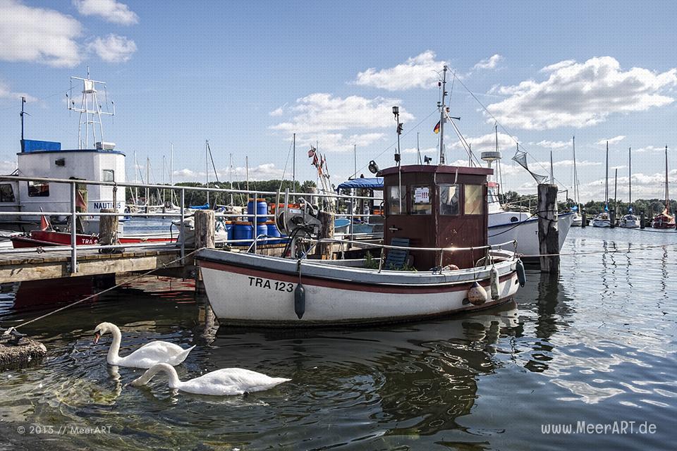 Impressionen vom alten Fischereihafen aus dem Ostseeheilbad Travemünde in der Lübecker Bucht // Foto: MeerART / Ralph Kerpa