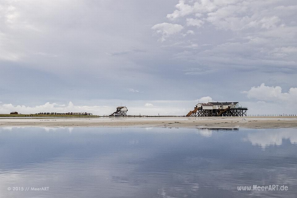 Impressionen vom Strand an der Nordsee in St. Peter-Ording // Foto: MeerART