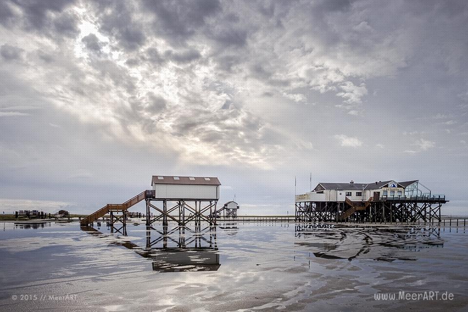 Impressionen vom Strand an der Nordsee in St. Peter-Ording // Foto: MeerART