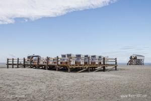 Impressionen vom Strand an der Nordsee in St. Peter-Ording // Foto: MeerART / Ralph Kerpa