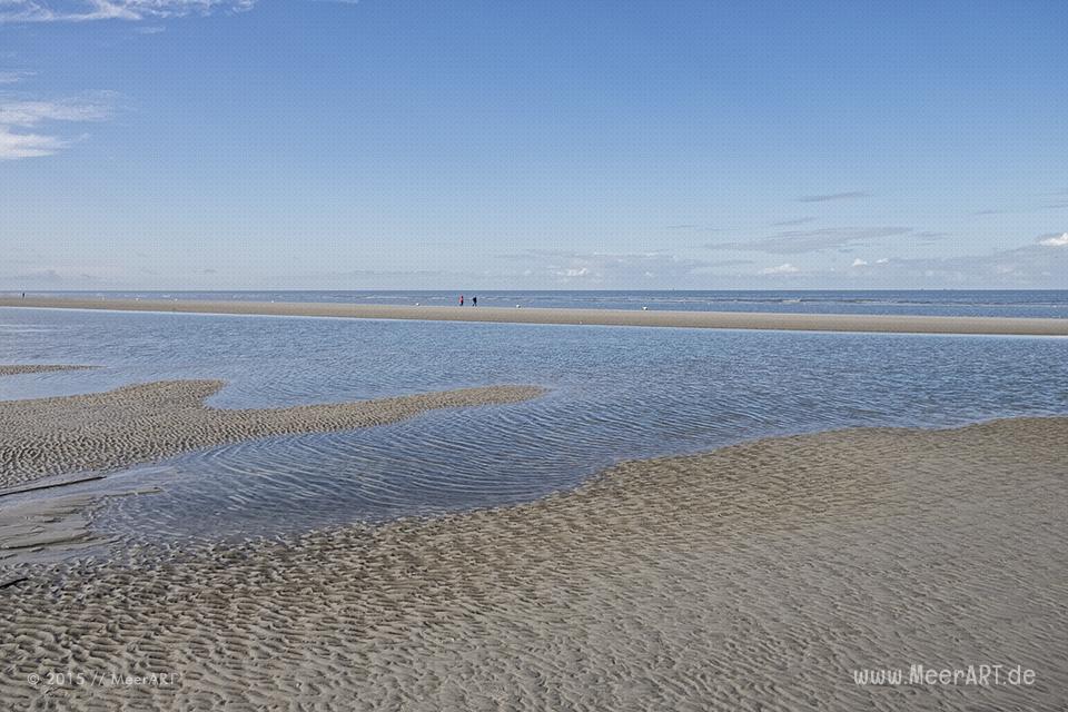 Impressionen vom Strand an der Nordsee in St. Peter-Ording // Foto: MeerART