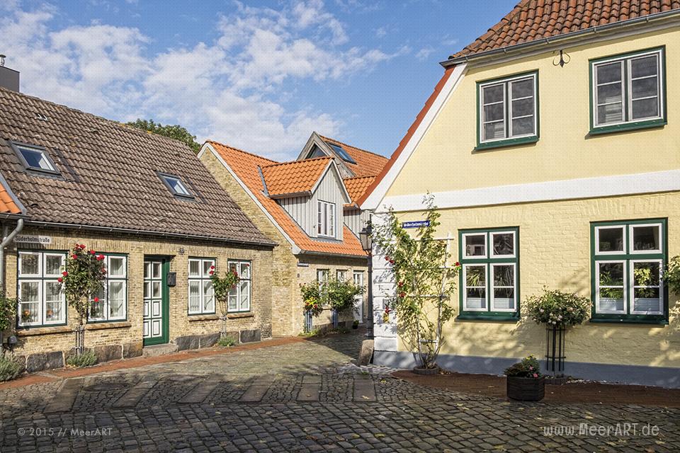 Das Fischerviertel Holm in Schleswig // Foto: MeerART