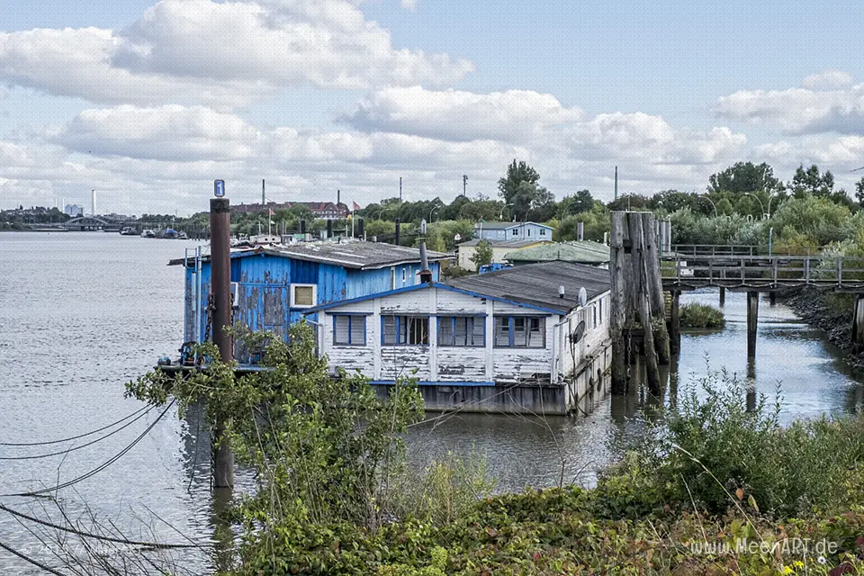 Impressionen aus dem Spreehafen in Hamburg Wilhelmsburg // Foto: MeerART