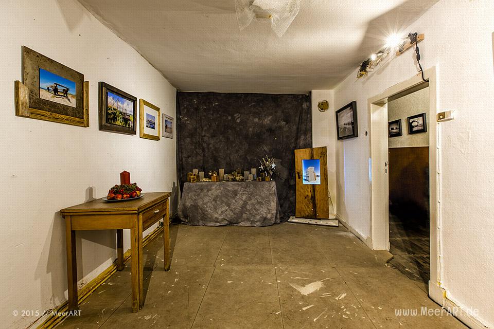 Ausstellung am 1. Advents-Wochenende in der Altstadt von Lauenburg // Foto: MeerART