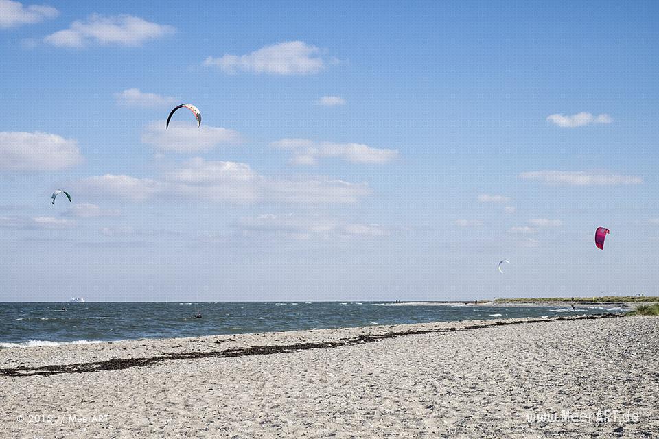 Strandabschnitt auf Fehmarn zwischen Gammendorf und Westermarkelsdorf // Foto: MeerART