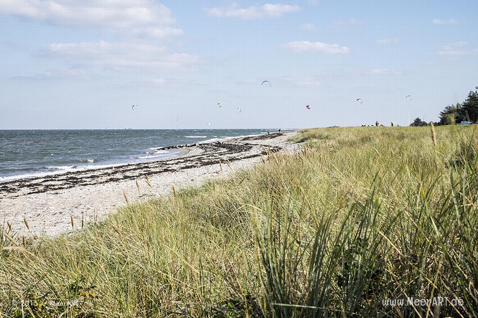 Strandabschnitt auf Fehmarn zwischen Gammendorf und Westermarkelsdorf // Foto: MeerART