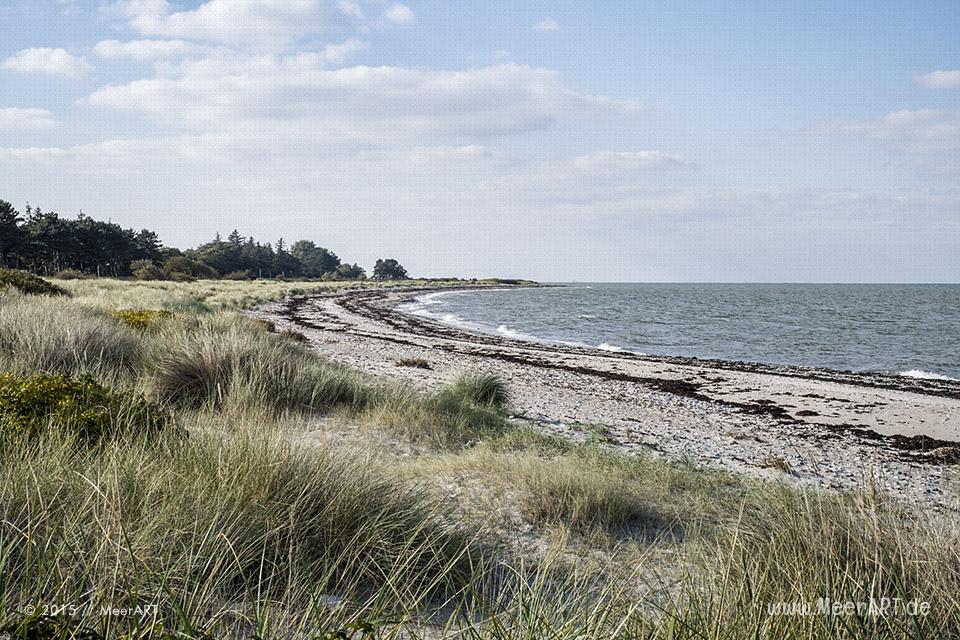 Strandabschnitt auf Fehmarn zwischen Gammendorf und Westermarkelsdorf // Foto: MeerART