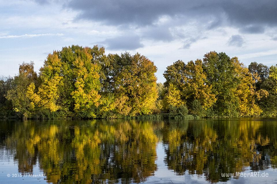 Ein Herbsttag am Kanal in der Naehe der Dueckerschleuse bei Witzeeze // Foto: MeerART