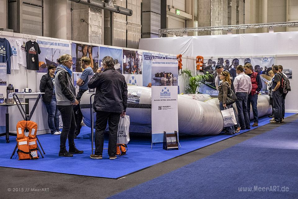 Internationale Bootsmesse - Hanseboot - in Hamburg // Foto: MeerART