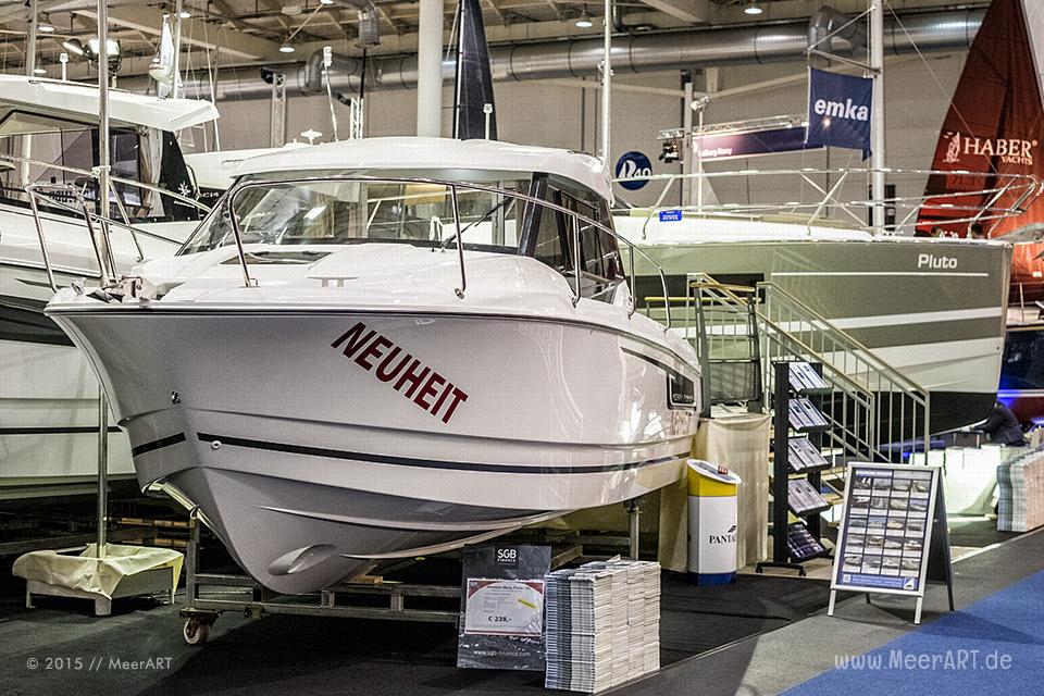 Internationale Bootsmesse - Hanseboot - in Hamburg // Foto: MeerART