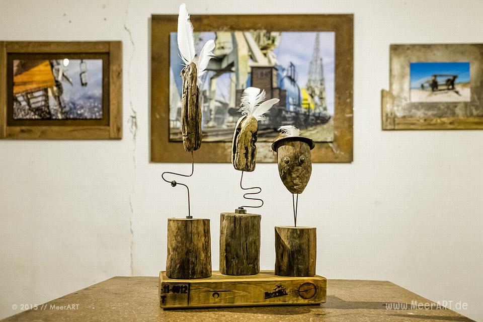 Ausstellung am 1. Advents-Wochenende in der Altstadt von Lauenburg // Foto: MeerART / Ralph Kerpa