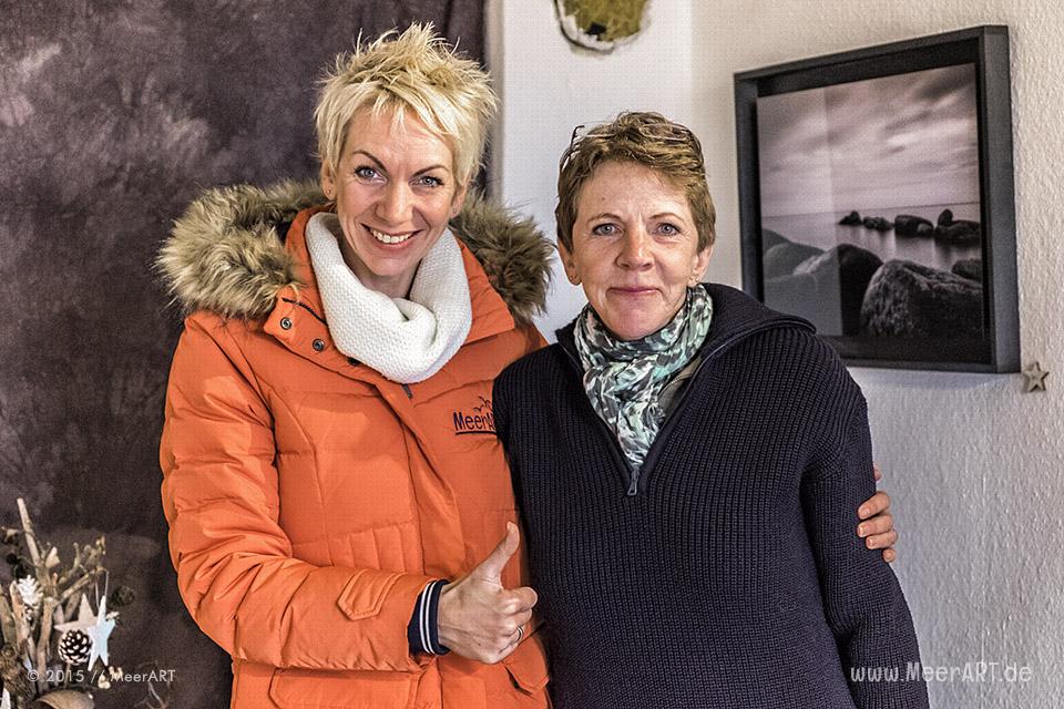 Ausstellung am 1. Advents-Wochenende in der Altstadt von Lauenburg // Foto: MeerART