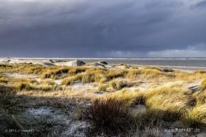 Ein stürmisches Wochenende an der Nordsee in St. Peter-Ording // Foto: MeerART