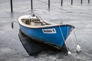 Winterimpressionen von der Schlei bei Schleswig // Foto: MeerART