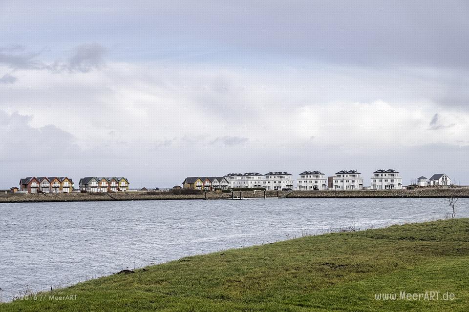 Das noch im Bau befindliche „Ostsee Resort Olpenitz“ in der Nähe von Kappeln zwischen Ostsee und Schleimündung // Foto: MeerART