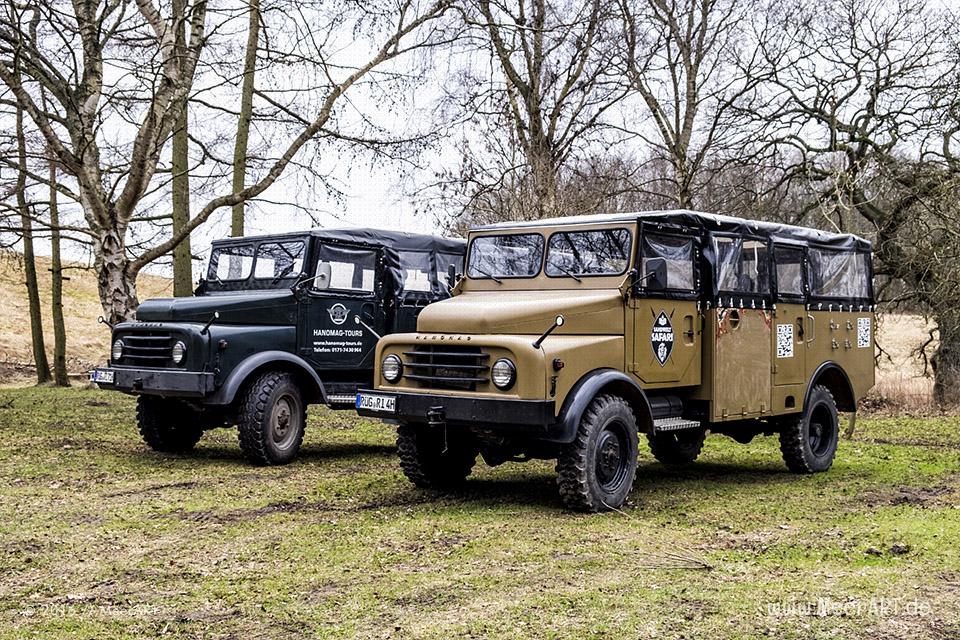 Hanomag-Jeep-Safari zur Halbinsel Jasmund // Foto: MeerART