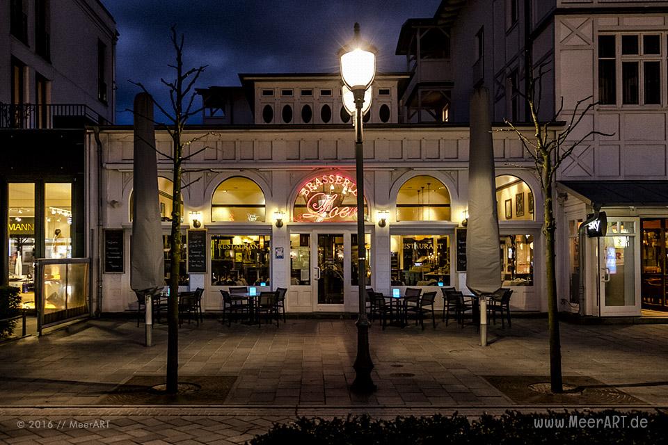 Brasserie Loev im Loev Hotel in Binz // Foto: MeerART