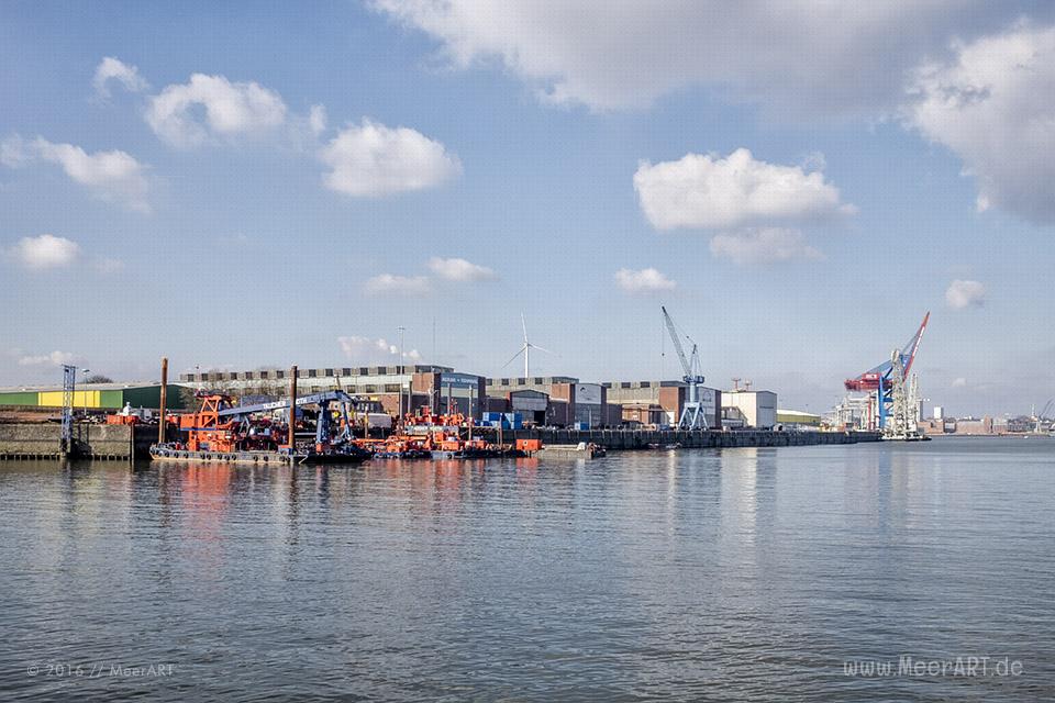 Impressionen aus dem ehemaligen Freihafen in Hamburg // Foto: MeerART