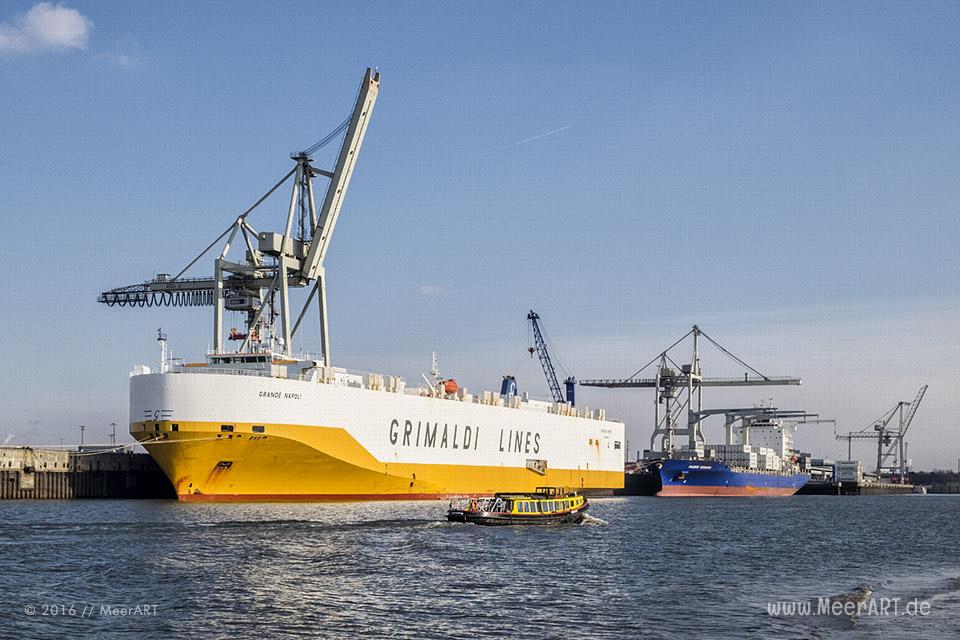 Impressionen aus dem ehemaligen Freihafen in Hamburg // Foto: MeerART