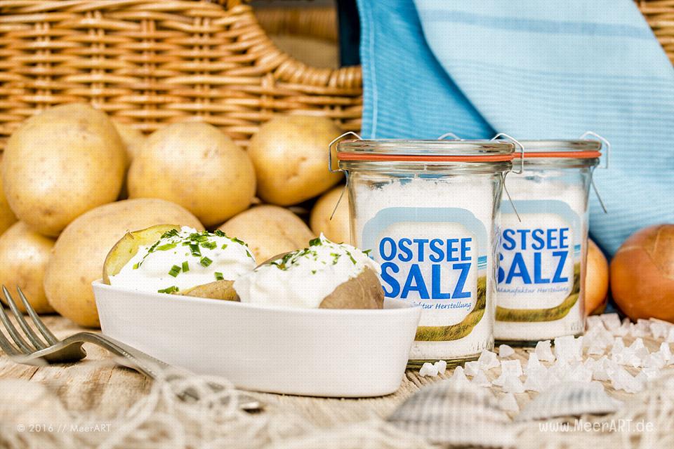 Ein regionales und handgearbeitetes Meersalz ohne Zusatzstoffe produziert von der Ostseesalzmanufaktur // Foto: Ralph Kerpa