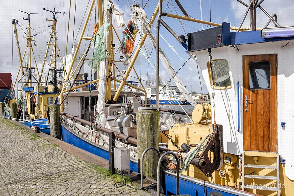 Der Außenhafen von Husum in Nordfriesland // Foto: MeerART