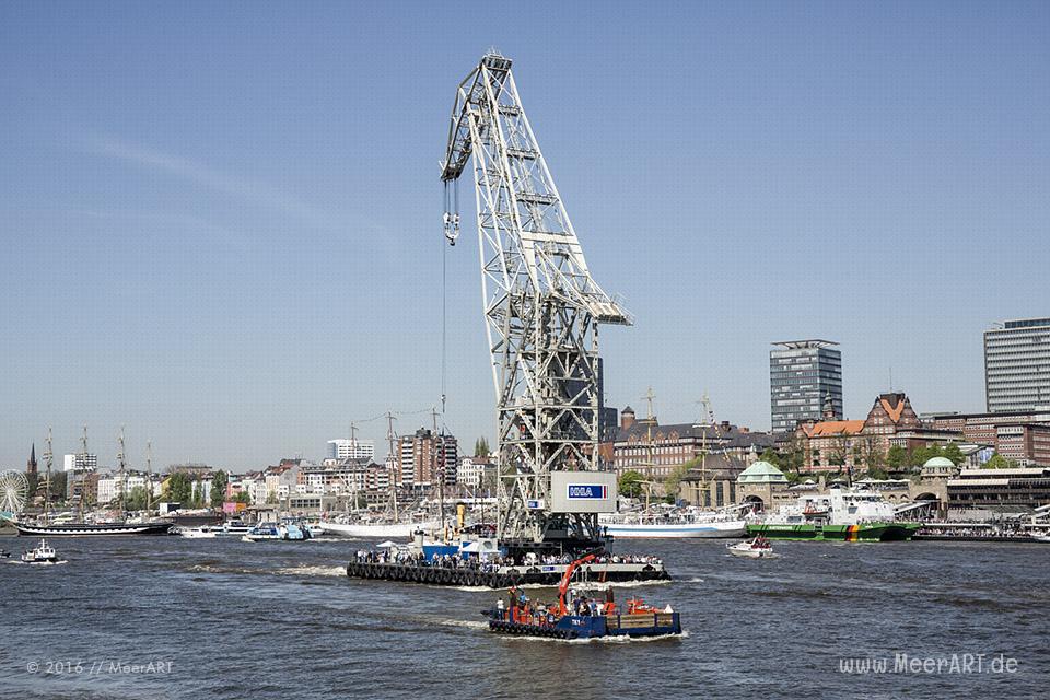 Der Hamburger Hafen feiert seinen 827. Hafengeburtstag // Foto: MeerART