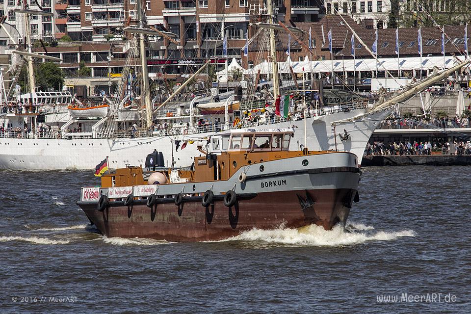 Der Hamburger Hafen feiert seinen 827. Hafengeburtstag // Foto: MeerART