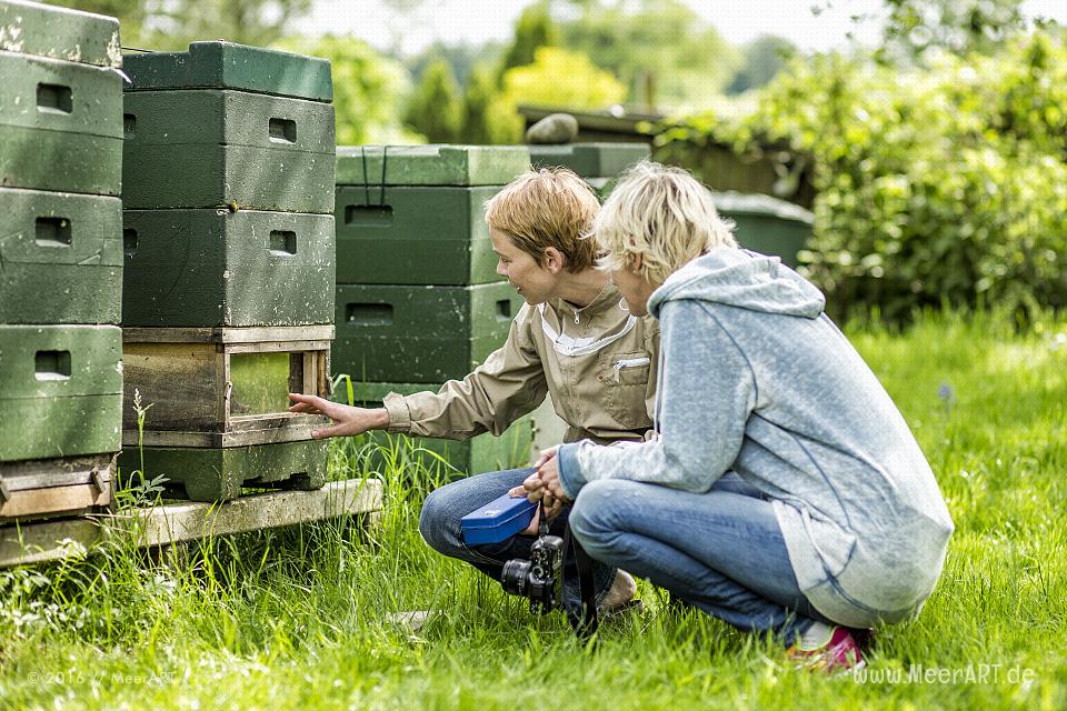 Reportage über die Honigmanufaktur Flügelchen von Agnes Flügel // Foto: R. Kerpa