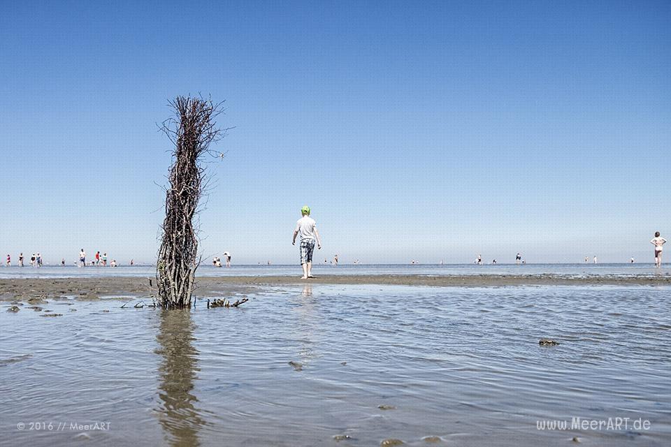 Hauptsaison an der Nordseeküste im Nordseeheilbad Cuxhaven-Duhnen // Foto: MeerART