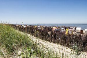 Hauptsaison an der Nordseeküste im Nordseeheilbad Cuxhaven-Duhnen // Foto: MeerART