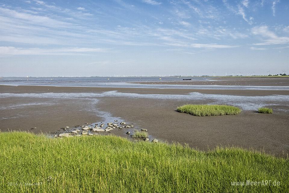 Impressionen vom Eider-Sperrwerk an der Eidermündung bei Tönning // Foto: MeerART