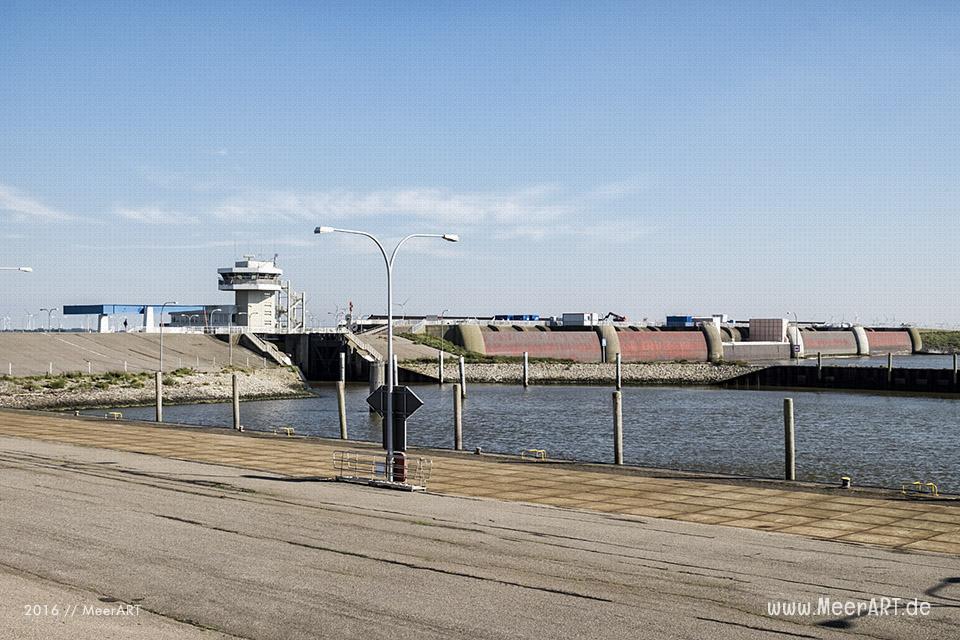 IImpressionen vom Eider-Sperrwerk an der Eidermündung bei Tönning // Foto: MeerART