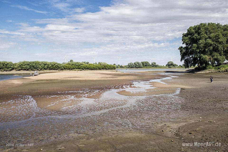Impressionen von der Elbe bei Over // Foto: MeerART