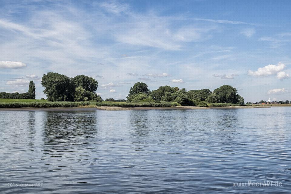 Bootstour auf der Elbe von Hamburg-Moorfleet bis zur Elbinsel bei Geesthacht // Foto: MeerART