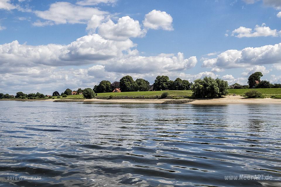 Bootstour auf der Elbe von Hamburg-Moorfleet bis zur Elbinsel bei Geesthacht // Foto: MeerART