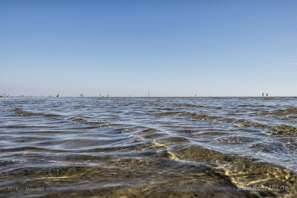 Impressionen aus der größten Sandkiste Deutschlands, der weitläufige Strand an der Nordsee in St. Peter-Ording // Foto: MeerART