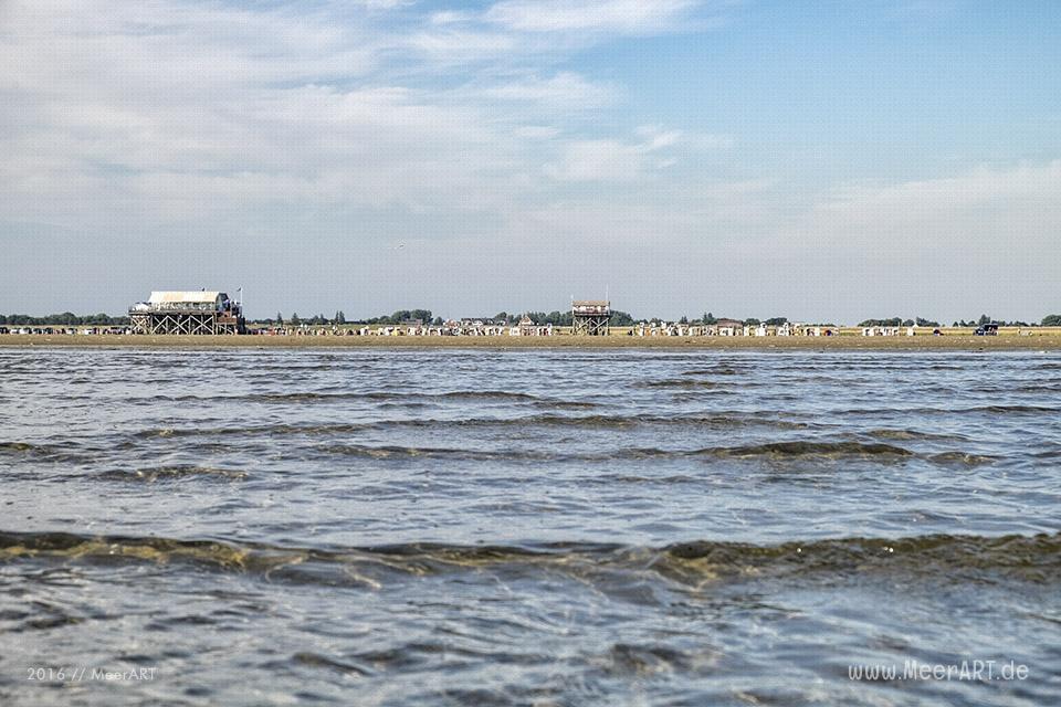 Impressionen aus der größten Sandkiste Deutschlands, der weitläufige Strand an der Nordsee in St. Peter-Ording // Foto: MeerART
