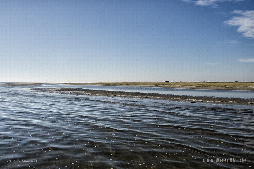 Impressionen aus der größten Sandkiste Deutschlands, der weitläufige Strand an der Nordsee in St. Peter-Ording // Foto: MeerART